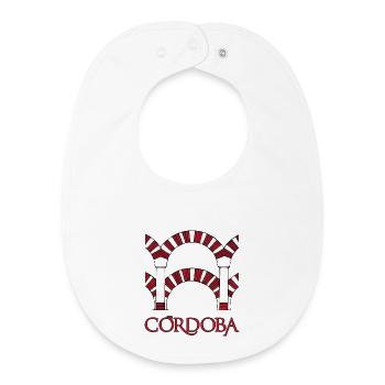 Cordoba 1 - Baby Organic Bib - white - Front