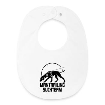 Équipe de recherche de Vissla Mantrailing Chien Wilsigns - Bavoir bébé bio - blanc - Devant