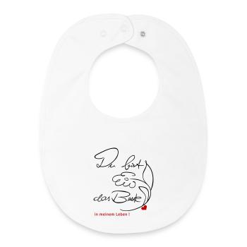 You are the best - Baby Organic Bib - white - Front