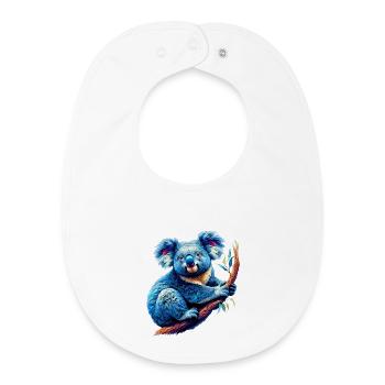 Koala - Baby Organic Bib - white - Front