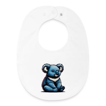 Koala - Baby Organic Bib - white - Front