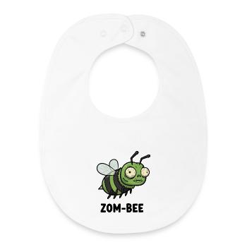Bourdonnant mort - Bavoir bébé bio - blanc - Devant