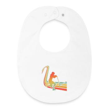 Scooter - Baby Organic Lätzchen - Weiß - Vorne