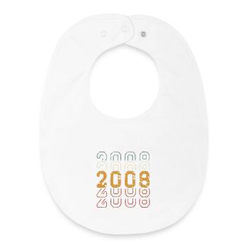 2008 - Baby Organic Bib - white - Front