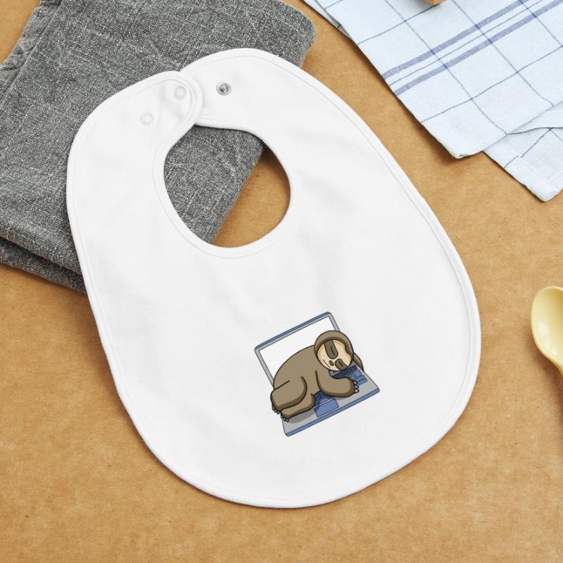 Computer Nerd Programmer Gift Baby Organic Bib