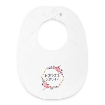 Chirurgin Ärztin Doktorin Beruf Geschenk - Baby Organic Lätzchen - Weiß - Vorne