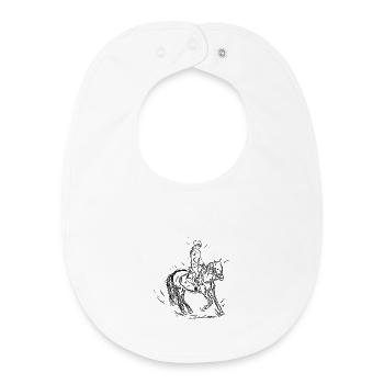 Rider - Baby Organic Bib - white - Front