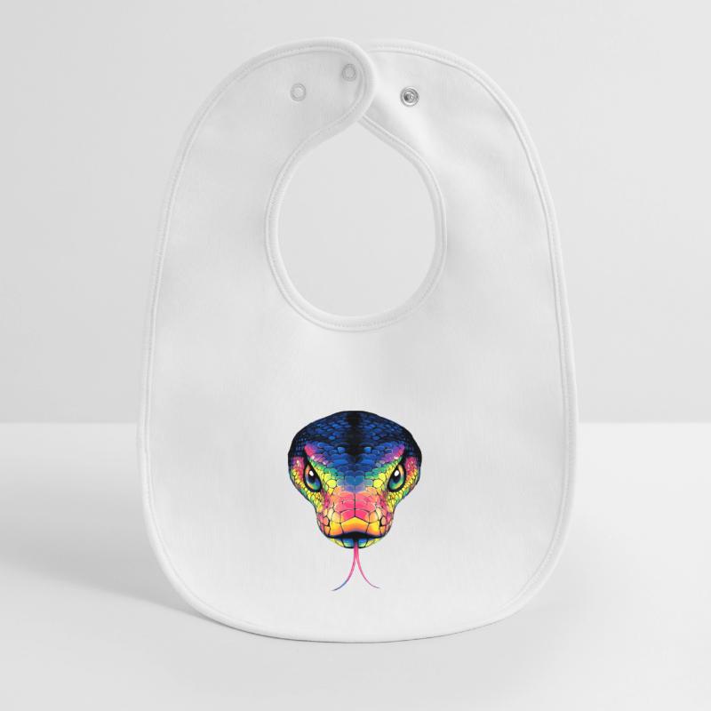 Snake Python Cobra Mamba Rattlesnake Snake Baby Organic Bib