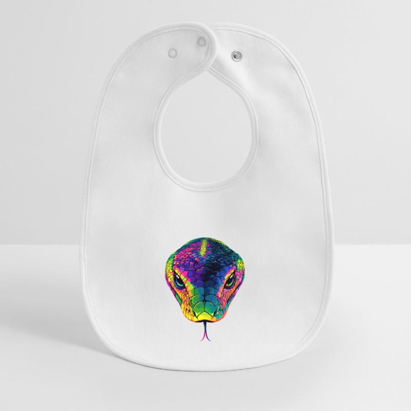 Snake Python Cobra Mamba Rattlesnake Snake Baby Organic Bib