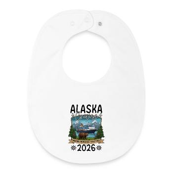 Adventure Cruise Nature Motifs - Baby Organic Bib - white - Front