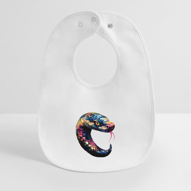 serpent, python, cobra, serpent à sonnettes, serpents Bavoir bébé bio