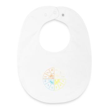Loi d’Ohm Diagramme Humour Électrique STEM Cadeau - Bavoir bébé bio - blanc - Devant