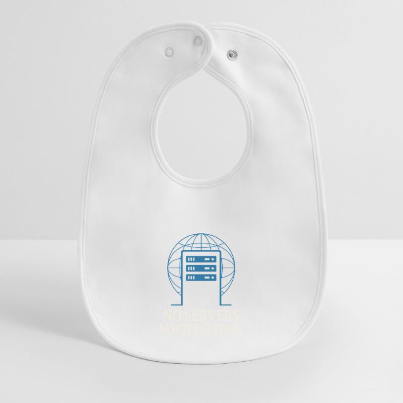 Network Infrastructure Rack and Stack Engineer Baby Organic Bib