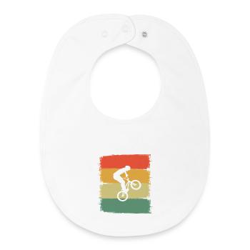 Bmx - Baby Organic Lätzchen - Weiß - Vorne