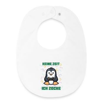 ich zocke - gaming  - Baby Organic Lätzchen - Weiß - Vorne