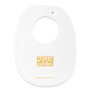 X-ray technician - Baby Organic Bib - white - Front