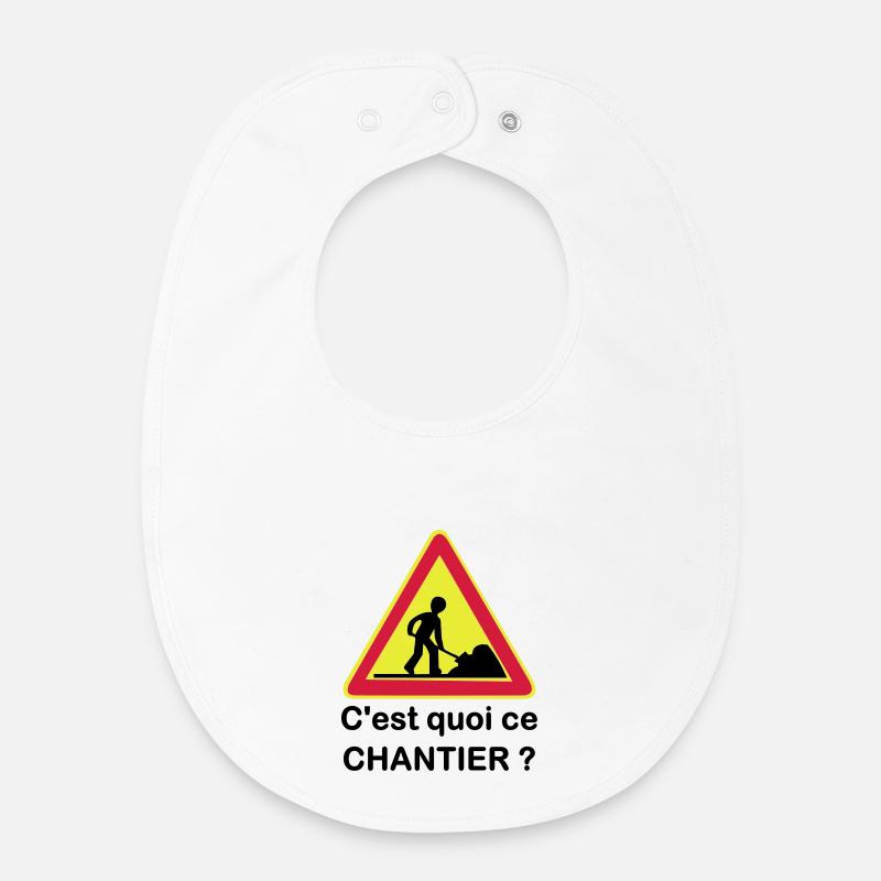 What is this site? - Baby Organic Bib - white