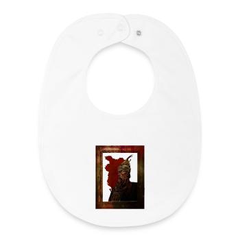 Gjergj Kastrioti - Baby Organic Bib - white - Front