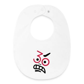 Ups, 30 ans! - Bavoir bébé bio - blanc - Devant