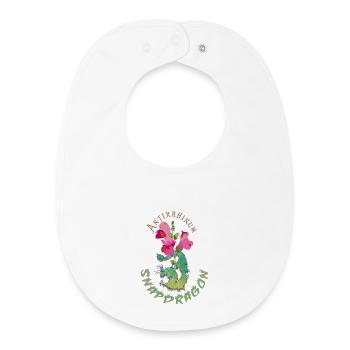 Drachenblumen - Baby Organic Lätzchen - Weiß - Vorne
