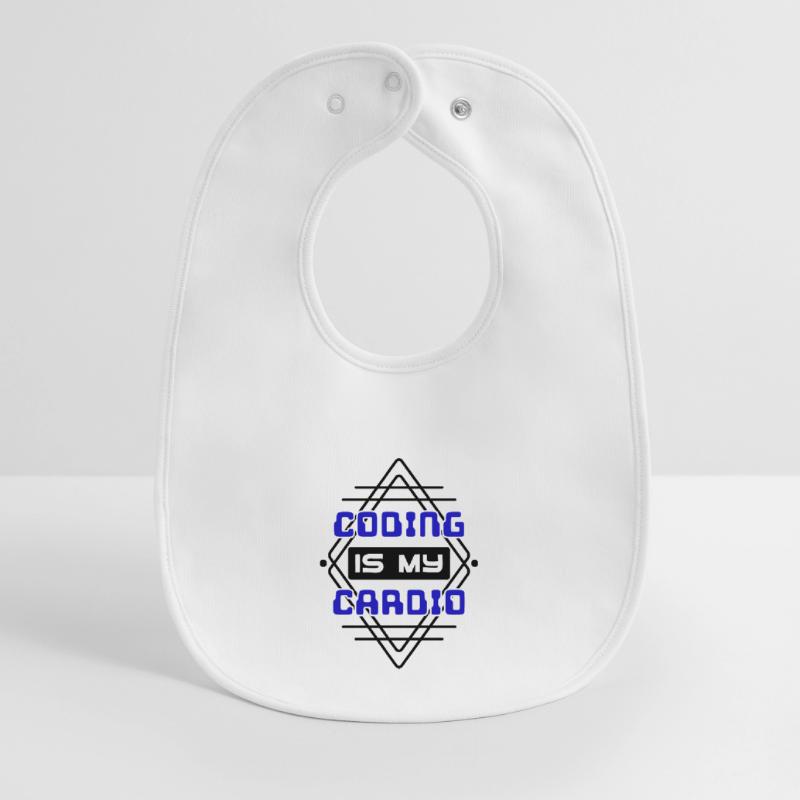 Cool Saying Developer Coden Programmer Code Baby Organic Bib