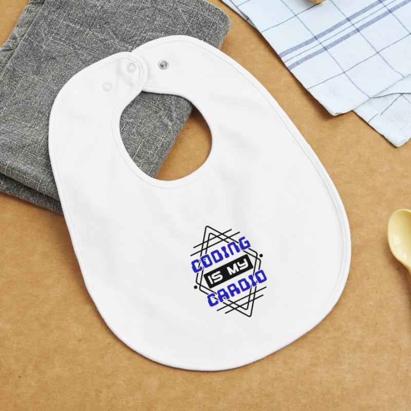 Cool Saying Developer Coden Programmer Code Baby Organic Bib