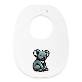 Koala - Baby Organic Bib - white - Front