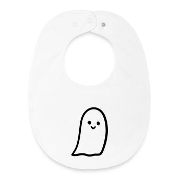Ghost - Baby Organic Bib - white - Front