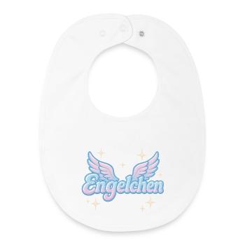 Little Angel / Y2K Statement Nickname Design - Baby Organic Bib - white - Front