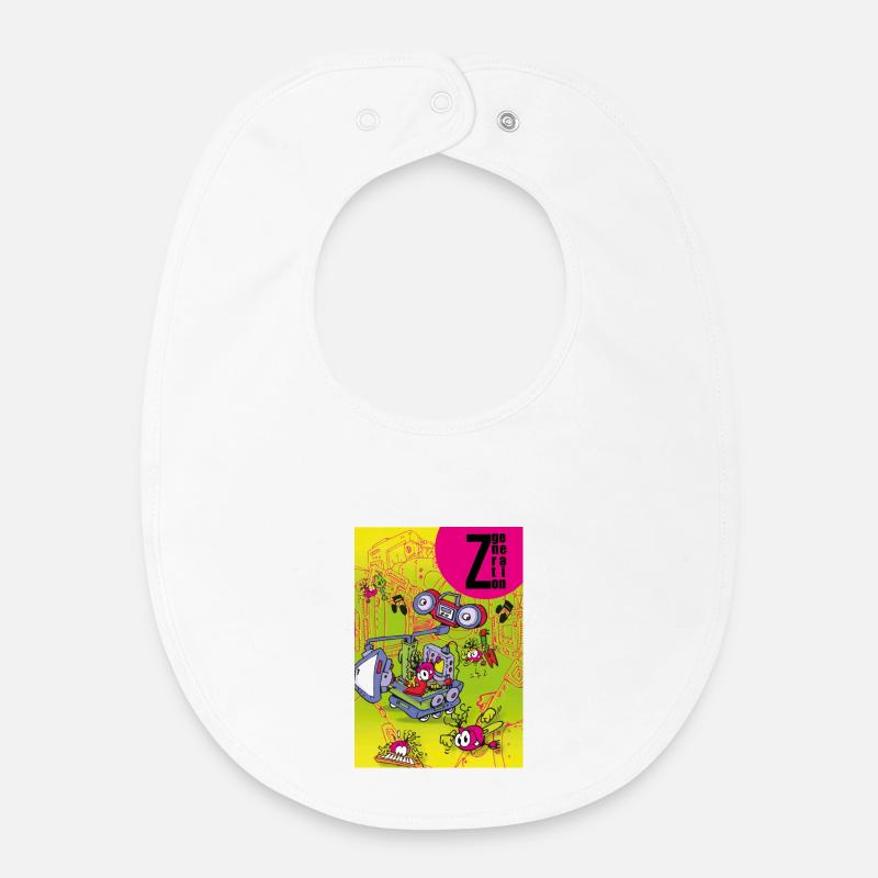 Zgeneration 1 - Baby Organic Lätzchen - Weiß