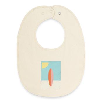 Brandung - Baby Organic Lätzchen - Natur - Vorne