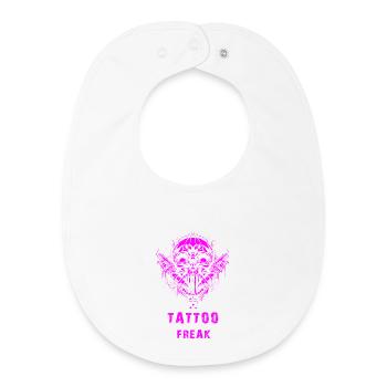 Tattoo freak - Baby Organic Bib - white - Front