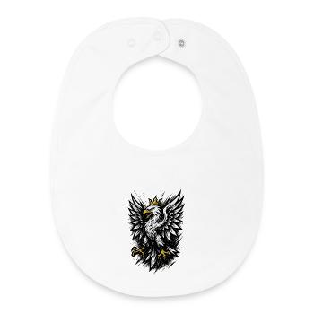 Poland Polska Eagle Flag Flag Epic Gift - Baby Organic Bib - white - Front