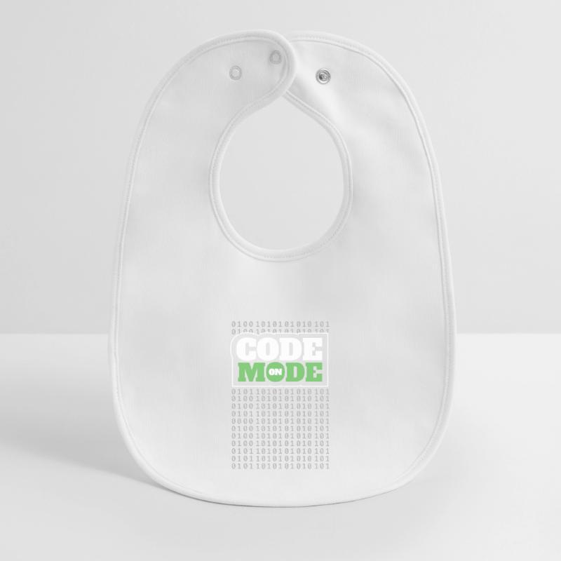 Code Mode Activé - Programmeur Ingénieur logiciel Codeur Bavoir bébé bio