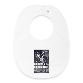 Bâtisseurs de la Lumière Ancienne - Bavoir bébé bio - blanc - Devant