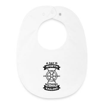 Motivation Sailing - Baby Organic Bib - white - Front
