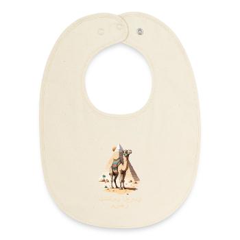 Arabisches Taxi - Baby Organic Lätzchen - Natur - Vorne