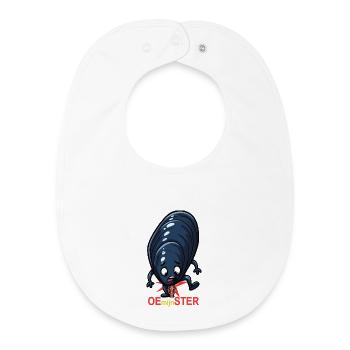 Oh my star - Baby Organic Bib - white - Front