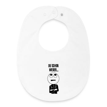 You again ... - Baby Organic Bib - white - Front