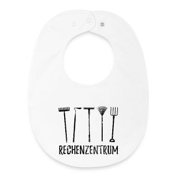 Rechenzentrum - Gärtner Garten Pflanzen - Baby Organic Lätzchen - Weiß - Vorne