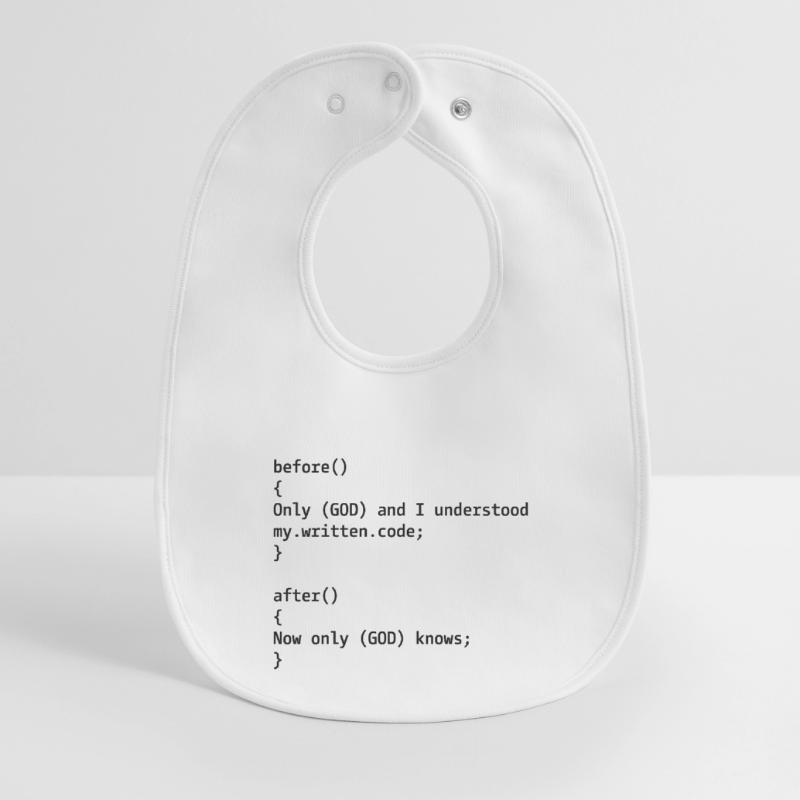 Developer Joke Baby Organic Bib