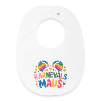 Carnival Mouse Cologne Carnival Mouse - Baby Organic Bib - white - Front