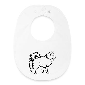 Sharp - Baby Organic Bib - white - Front