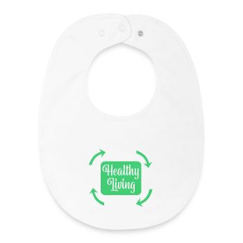 Food Food Nutrition - Baby Organic Bib - white - Front