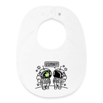 Gesundheit! - Baby Organic Lätzchen - Weiß - Vorne