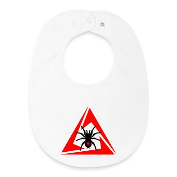 Spider - Baby Organic Bib - white - Front