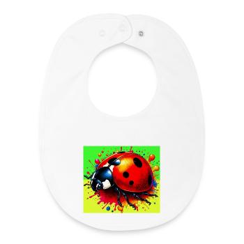 ladybird - Baby Organic Bib - white - Front