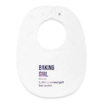 Backen - Baby Organic Lätzchen - Weiß - Vorne