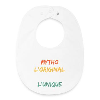 Mytho Original The True Unique - Baby Organic Bib - white - Front