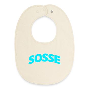 Sosse pour toujours - Bavoir bébé bio - écru doux - Devant